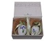Royal CopenhagenBox of two Easter eggs with Blue ...