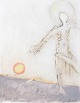 Nis Schmidt, "To sole", mixed media on paper, listed ...