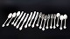 Evald Nielsen, complete luncheon cutlery set for six.