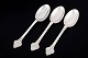 Evald Nielsen, set of three dessert spoons.