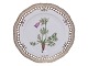 Antik K presents: Flora DanicaLuncheon plate with pierced border 22.5 cm. #3554