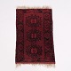 Small Red Persian Rug with Oriental Pattern and Fringes ...