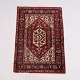 Oriental Rug with Medallion and Floral Pattern in Red ...