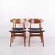 Hans J. Wegner Set of 4 CH30 Dining Chairs for Carl ...