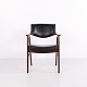 Erik Kirkegaard Model 43 Armchair in Teak and Black ...