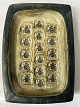 Antik Huset presents: Jørgen Mogensen for Royal Copenhagen, stoneware dish with beetle motif.