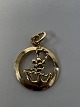 Antik Huset presents: Anchor Pendant/Charms in 14 carat gold.Height: 2.0 cm.
