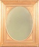 Valdemar Kleis, gilt oval picture frame, Danish frame maker.