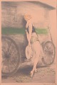 Louis Icart, “Mignon”, etching, listed French artist.