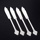 Evald Nielsen, set of four fish knives.