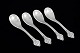 Evald Nielsen, set of four salt spoons.