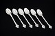 Evald Nielsen, set of six coffee spoons.