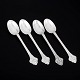 L'Art presents: Evald Nielsen, set of four teaspoons.