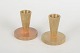 Tinos Denmark, pair of candlesticks.