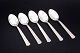 Raadvad, set of five  Diplomat dessert spoons, ...