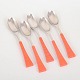 Nanny Still for Hackman, set of five "Colorina" spoons.