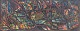 Stanley Johnson, oil on board, abstract modernist ...
