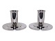 Georg Jensen sterling silverPair of candle light ...