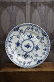 Blue Fluted Half Lace dessert / cake plate from Royal ...