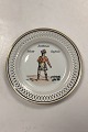 Danam Antik presents: Bing and Grondahl plate in the series Inhabitants of the Earth Motif No. 3 - Scotchman