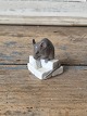 Karstens Antik presents: Royal Copenhagen figurine - mouse on sugar cubes no. 510