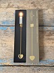 Georg Jensen gold-plated candle holder - Heart from 1990