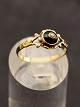14 carat gold ring with onyx and small pearl