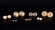 Set of Seven Pairs of Vintage Ear Clips / Earrings. ...