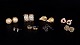 Set of Eight Pairs of Vintage Ear Clips / Earrings. ...