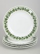 Meissen, Vine Leaf Pattern, set of four dinner plates.