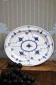 K&Co. presents: Antique Blue Fluted Plain small oval dish from Royal Copenhagen...