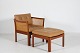Illum WikkelsøPlexus Chair with footrestMahogany + ...