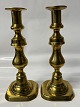 Brass candlesticks.A pair.Height 23 cm.