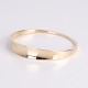 Hans Hansen Bangle 14 Karat Gold