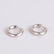 Ole Lynggaard Hoop Earrings in 18-Carat White Gold
