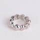 Ole Lynggaard heart ring in 14 karat white gold