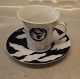 Klosterkælderen presents: Coffee Cup 8 x 8 cm and saucer 14.3 cm Lin Utzon Rosendahl H.C. Andersen