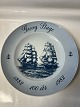 Antik Huset presents: Georg Stage Ship Plate Bing & Grondahl.Jubilee Ship Plate 100 years 1882 - 1982.