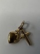 Hope and Love in Charms / Pendant 14 carat GoldHeight ...