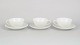 Axel Salto for Royal Copenhagen, set of three teacups ...