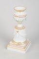 L'Art presents: Royal Copenhagen, Flora Danica candlestick.