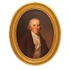 Aabenraa Antikvitetshandel presents: Jens Juel, 1745-1802, oil on canvas. Portrait of Johan Jacob Frölich d.æ ...