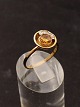 Middelfart Antik presents: 8 carat gold ring size 58 with citrine