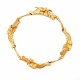 Lapponia 14kt gold bracelet by Björn Weckström 1971. L: ...