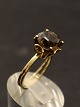 14 carat gold ring  with topaz