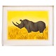 Hans Christian Scherfig lithograph, 1968, edition ...