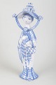 Bjørn Wiinblad, "autumn" figure from Det Blå Hus.