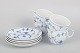 Royal Copenhagen Blue Fluted Plain, set of four large ...