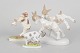 Ludwigsburg and others, set of three German hand-painted ...