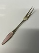 Frigast Sterling Silver/Enamel Cold Cut Fork Gold ...